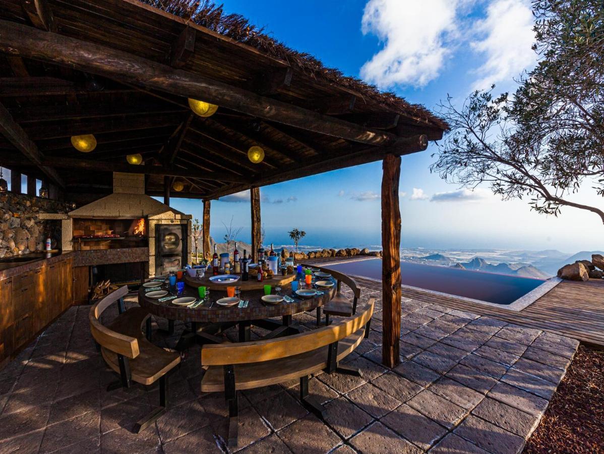 Historic Canarian House, Private Heated Infinity Pool, Bbq, Wifi + Panoramic Ocean Views Arona (Tenerife) Exterior foto