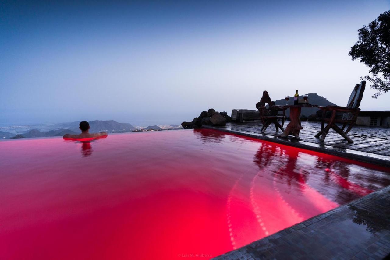 Historic Canarian House, Private Heated Infinity Pool, Bbq, Wifi + Panoramic Ocean Views Arona (Tenerife) Exterior foto