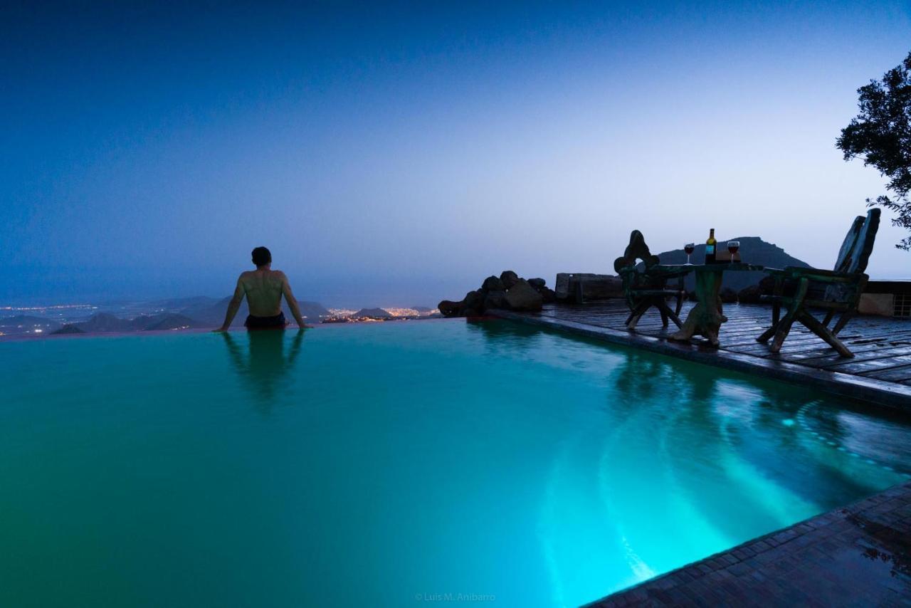 Historic Canarian House, Private Heated Infinity Pool, Bbq, Wifi + Panoramic Ocean Views Arona (Tenerife) Exterior foto